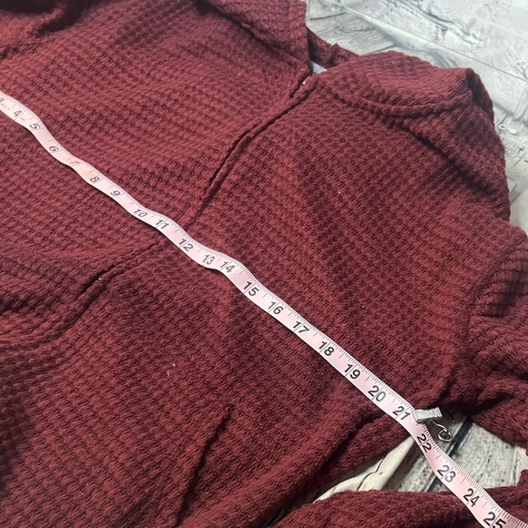 Culture Code Cozy Waffle Knit Zip-Up Hoodie - Picture 10 of 10